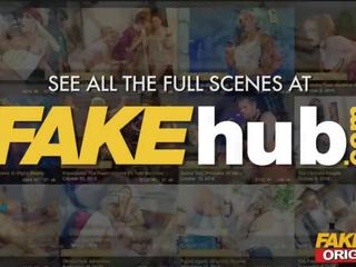 Fakehub Originals Four Naughty Elves Have Pussy Licking Orgasms
