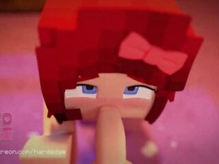 Minecraft xxx clip Scarlett Blowjob Animation (by HardEdges)